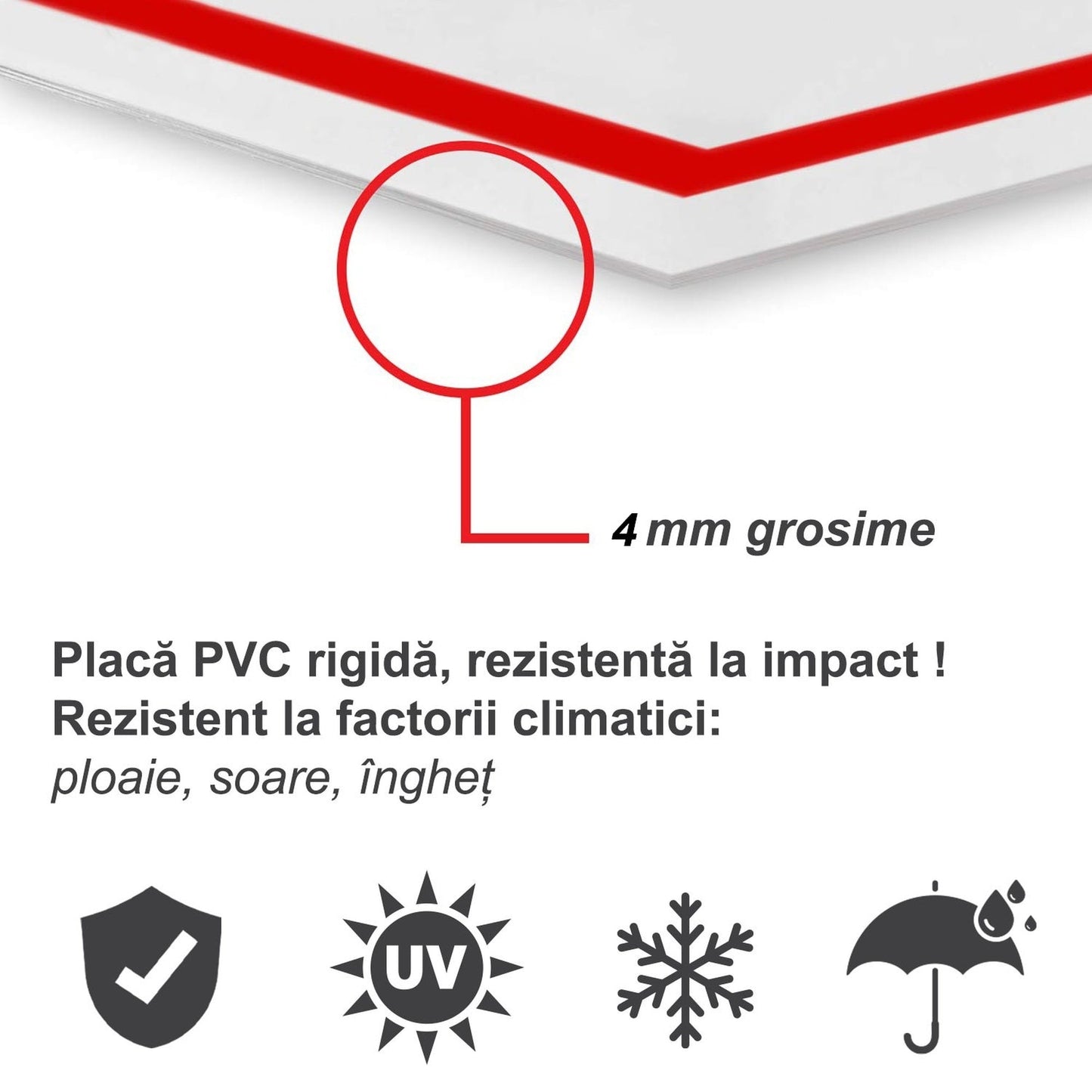 Indicator Defibrilator AED, placa PVC rigid 4 mm, 20 x 30 cm – imaginea 3