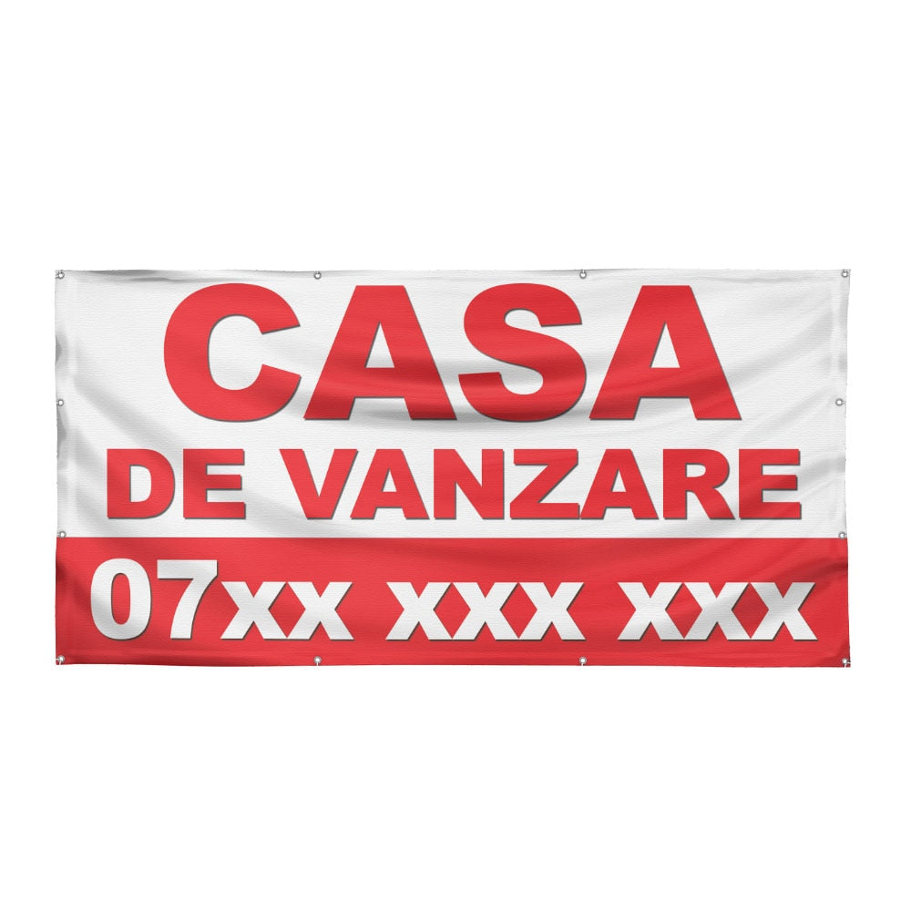 Banner Publicitar Premium "Casa de Vanzare"