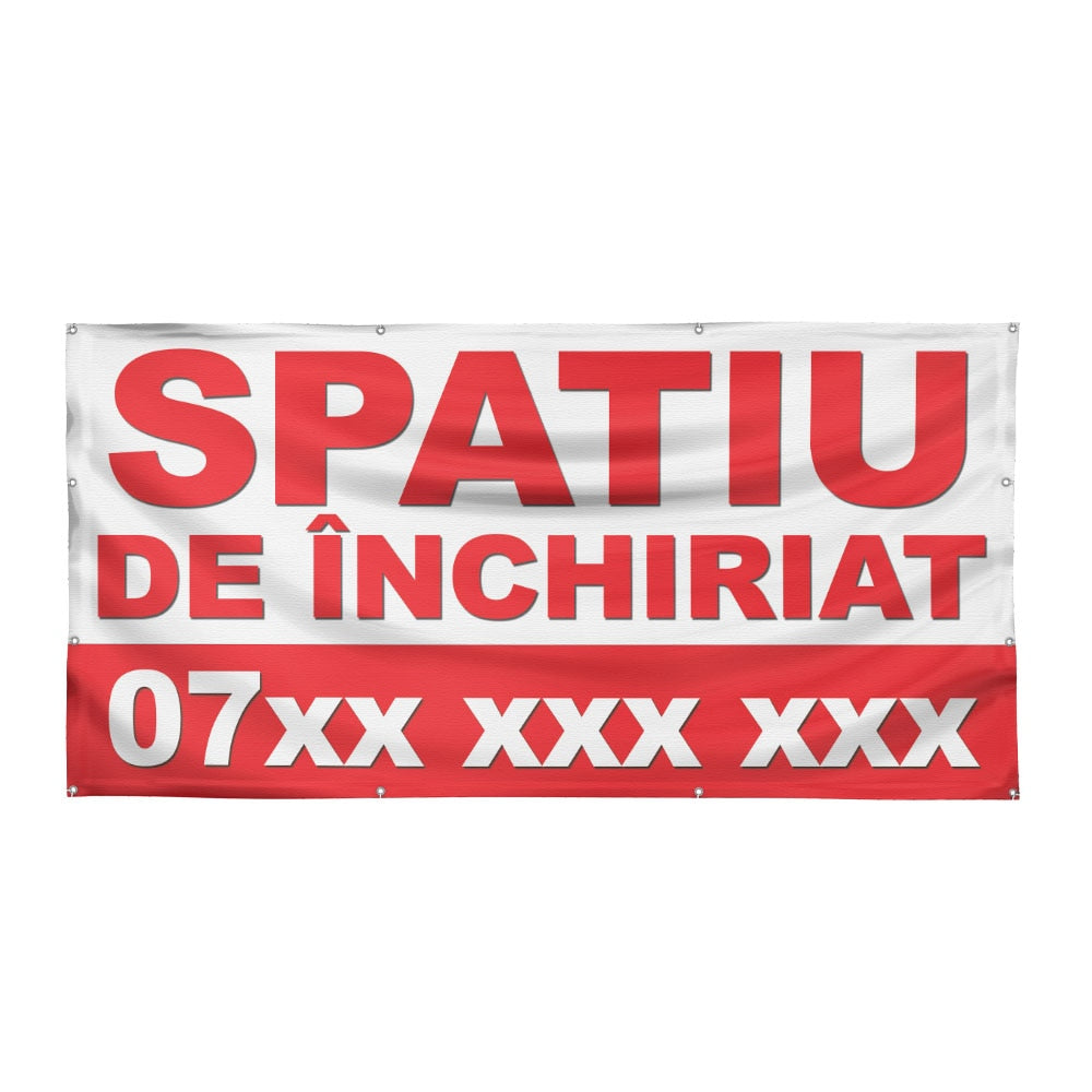 Banner Publicitar Premium "Spatiu de Inchiriat"