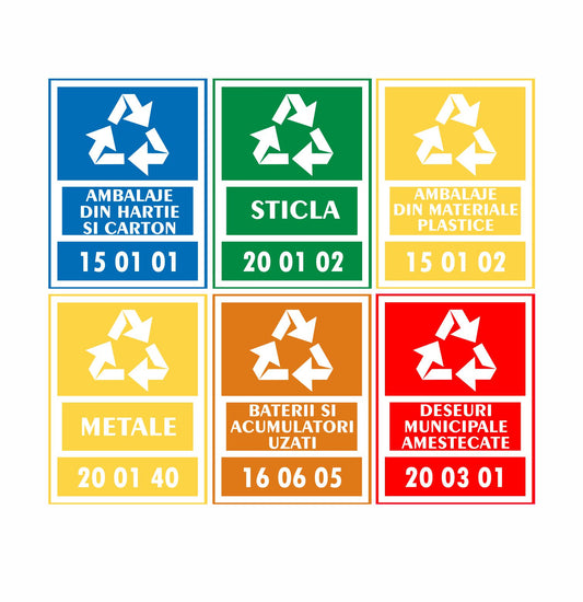 Set 6 Etichete — 25×33cm