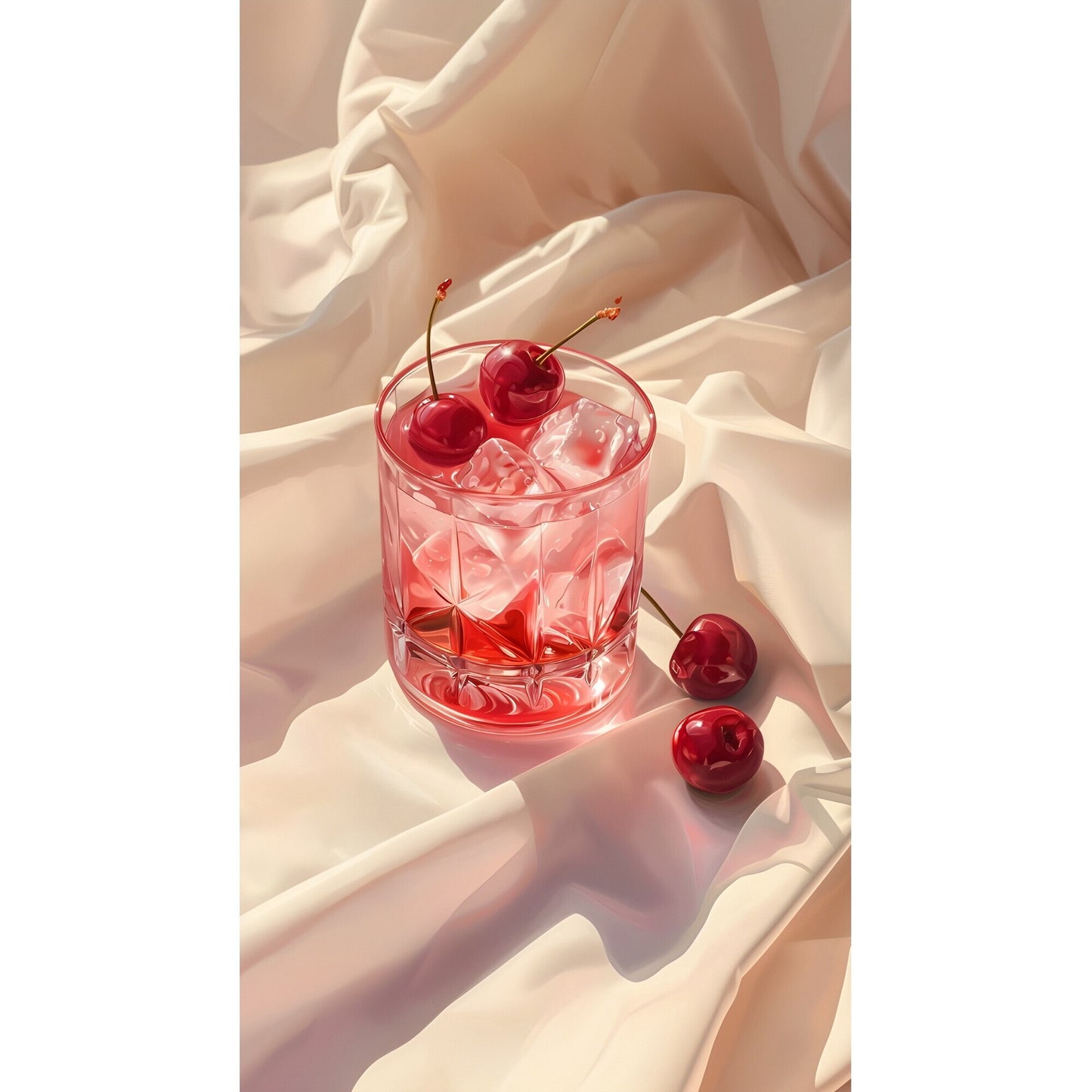 Tablou canvas "Velvet Drink" - 40x60 cm