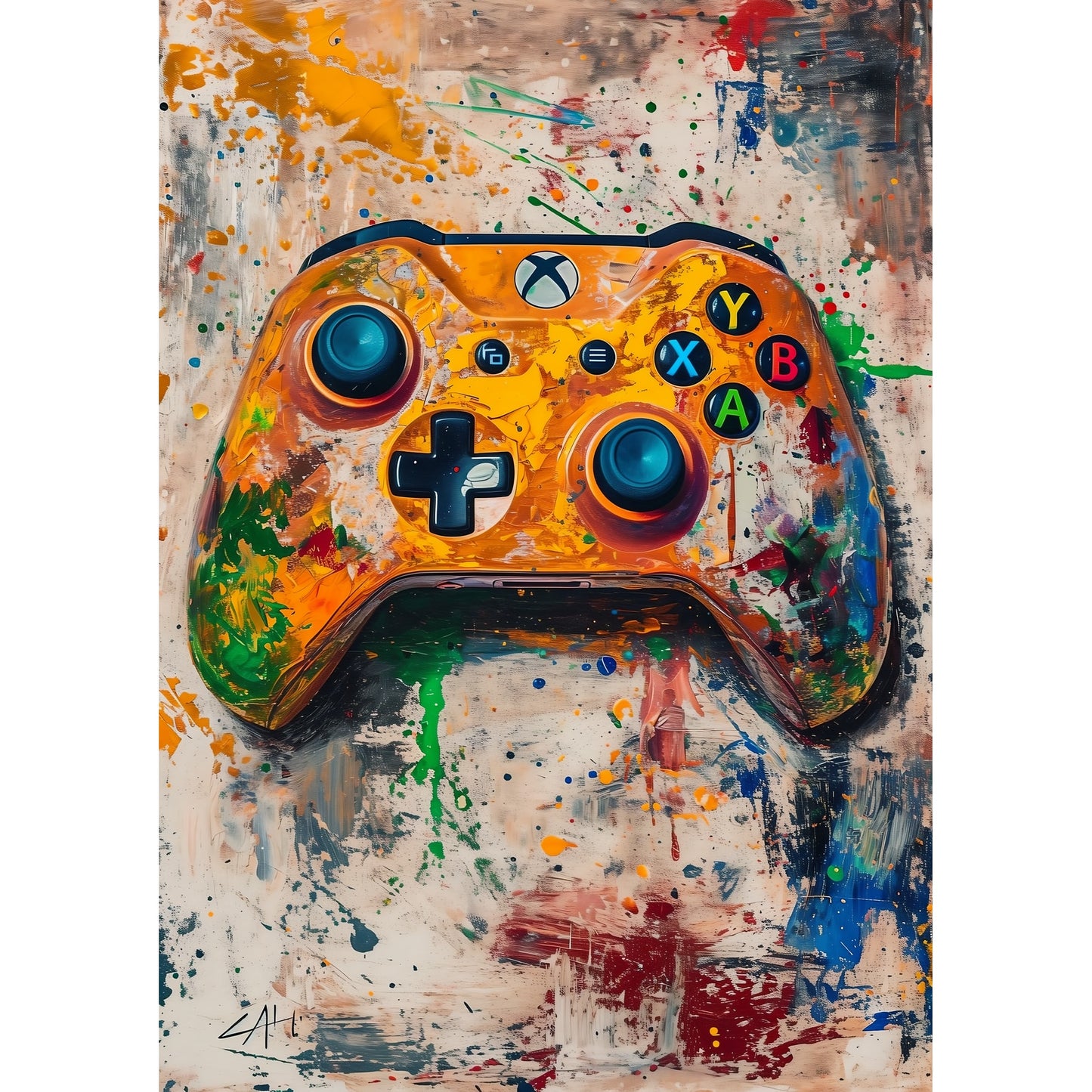 Tablou canvas "PPF Gaming 320A" - 40x60 cm
