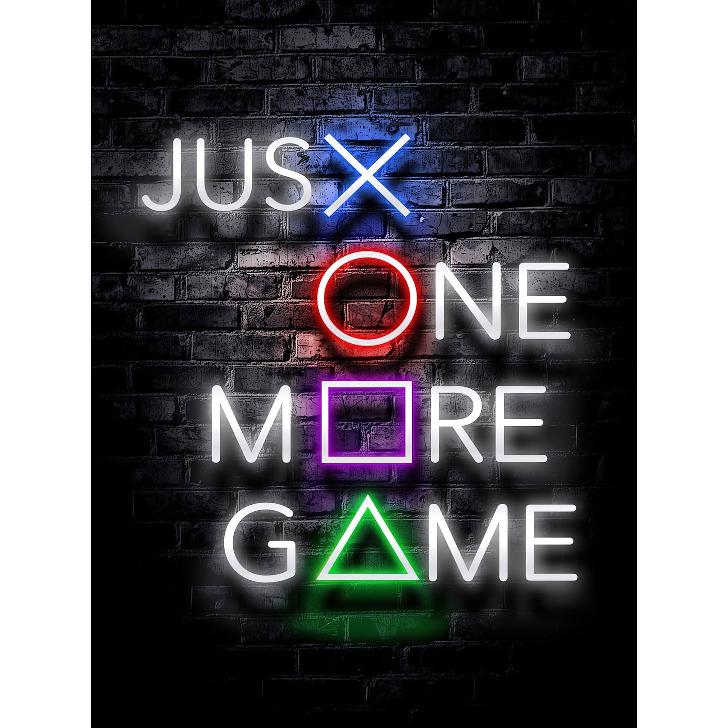 Tablou canvas "PPF Gaming Just One More Game" - 40x60 cm