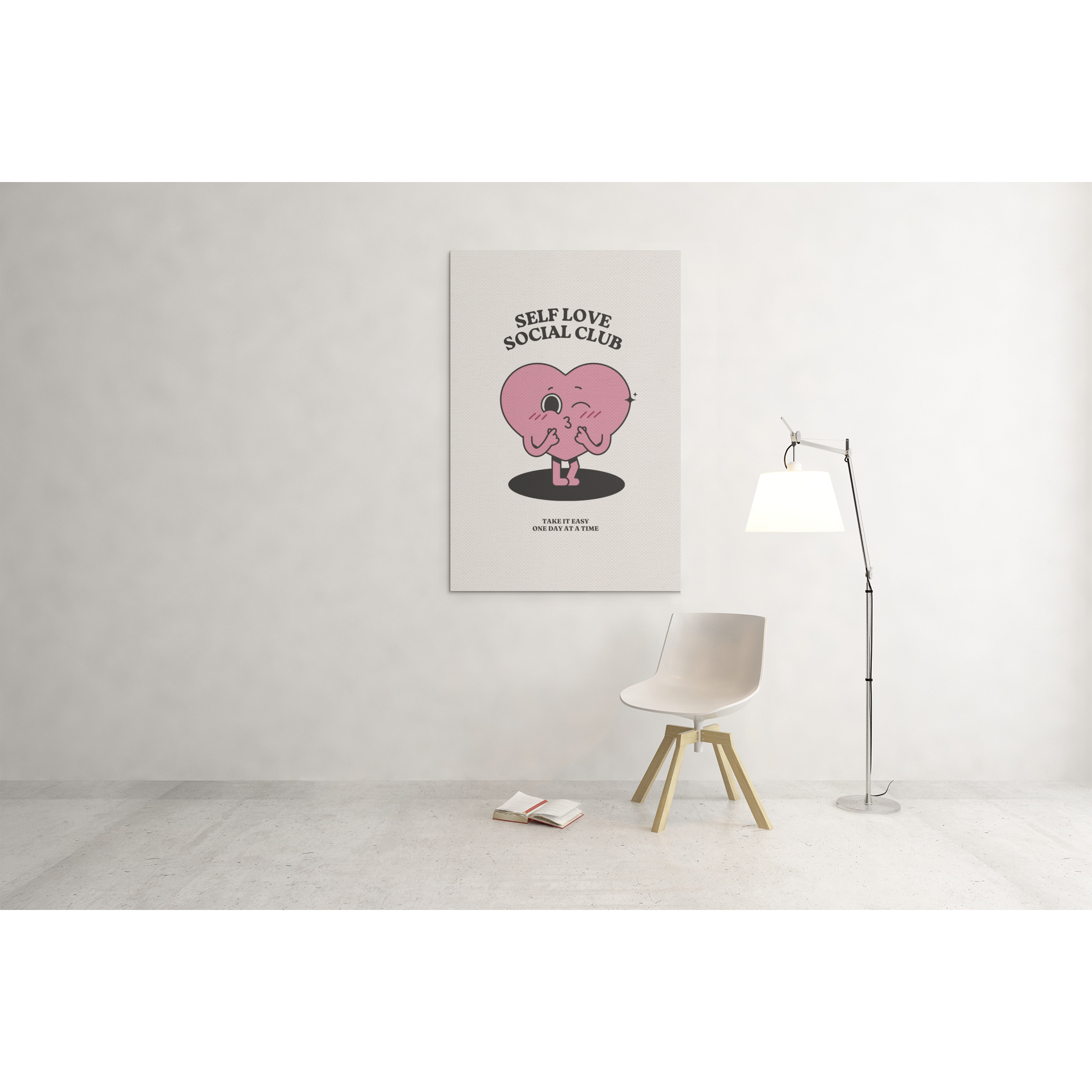 Tablou canvas "Self Love" - 40x60 cm