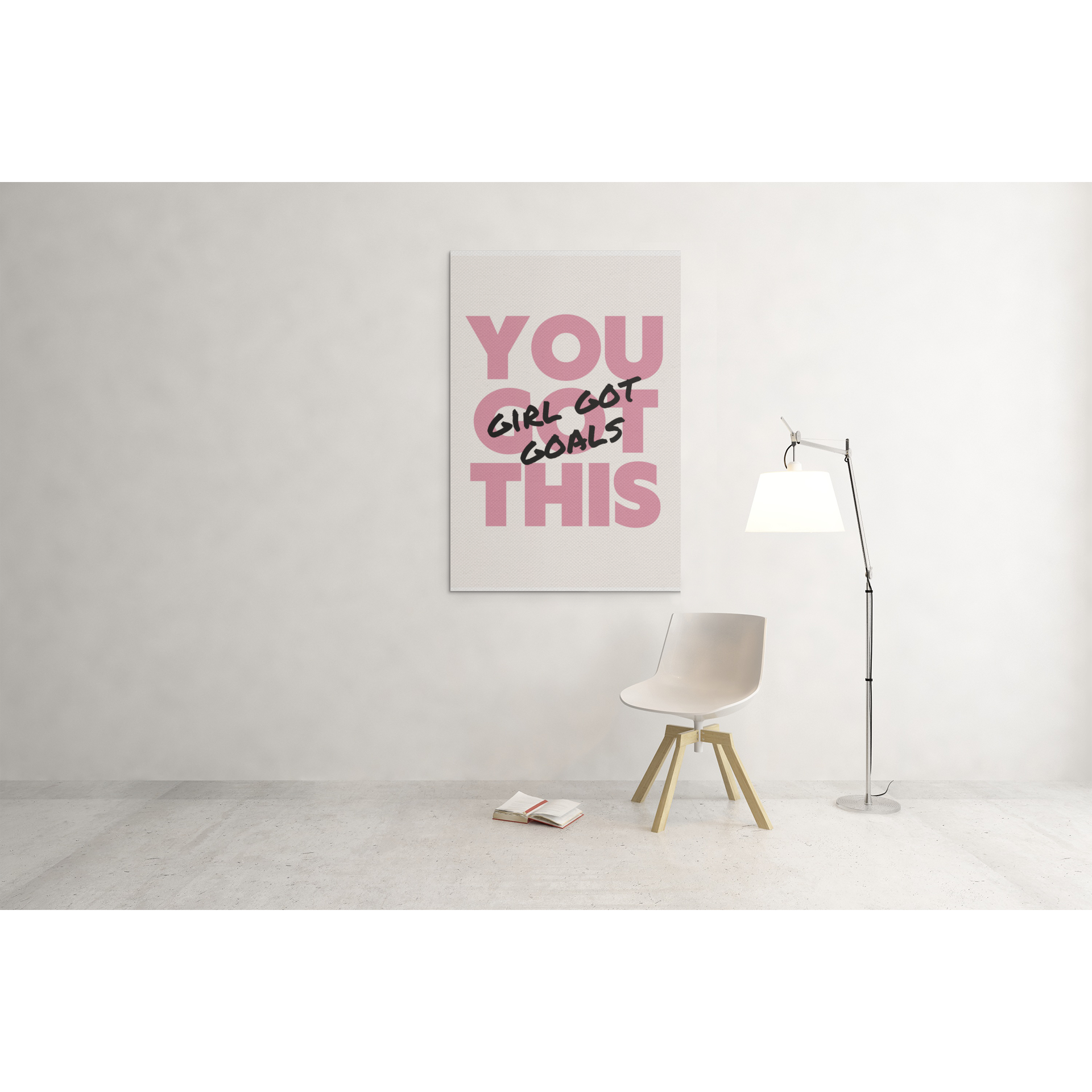 Tablou canvas "You got this" - 40x60 cm