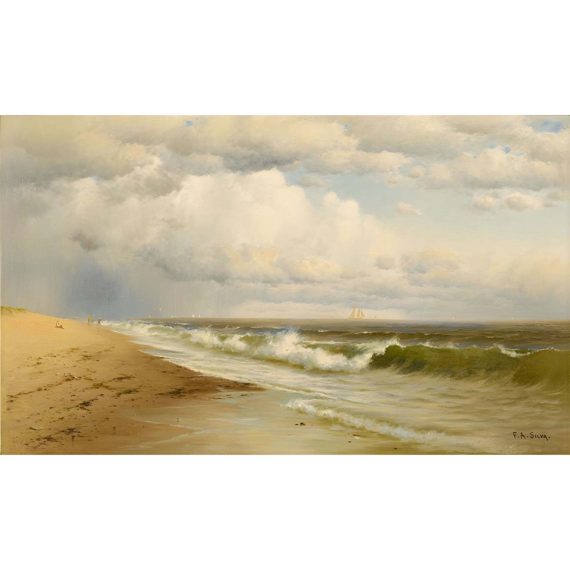 Tablou canvas "Vintage Summer 4" - 40x60 cm