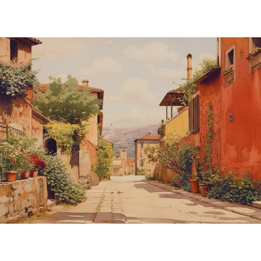 Tablou canvas "Mediterranean 17" - 60x40 cm