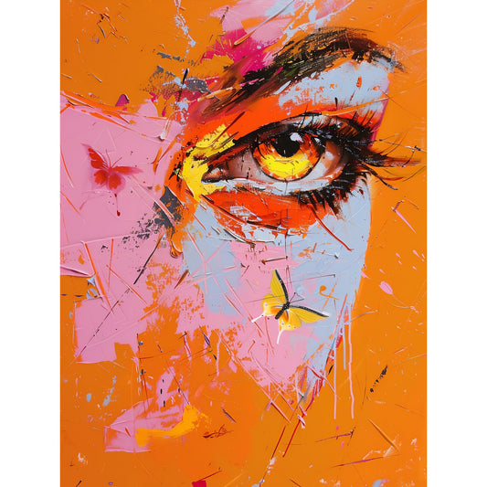 Tablou canvas "PPF abstract 370A" - 40x60 cm
