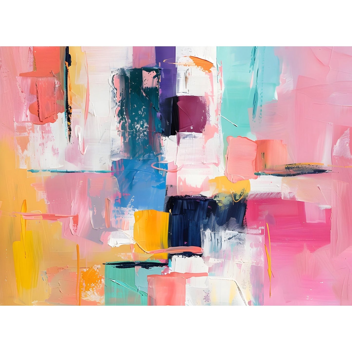 Tablou canvas "Maximalist 104" - 60x40 cm