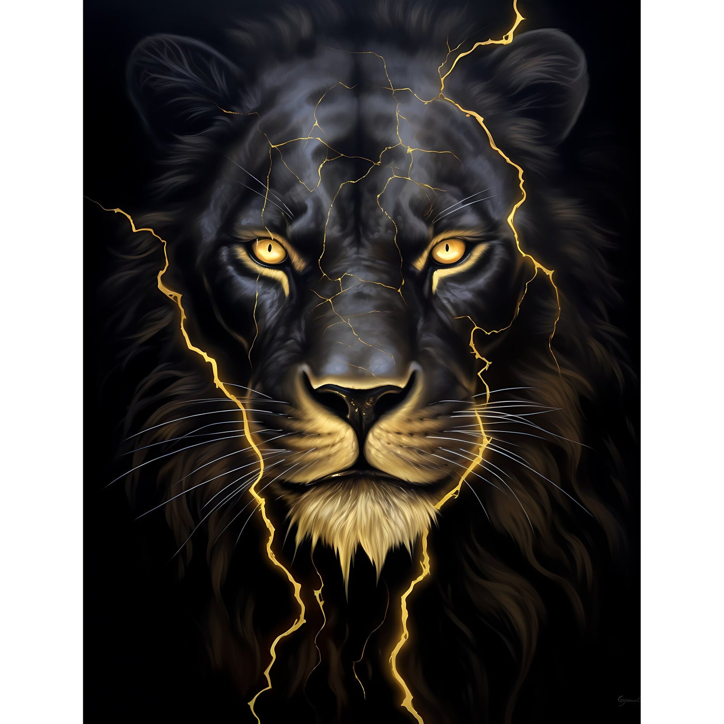 Tablou canvas "PPF animal 484A" - 40x60 cm