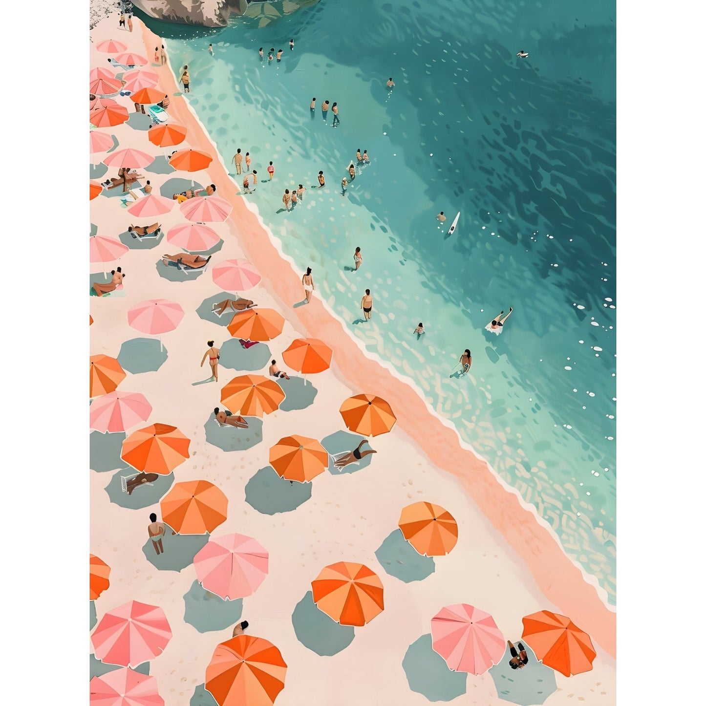 Tablou canvas "Maximalist 131" - 40x60 cm