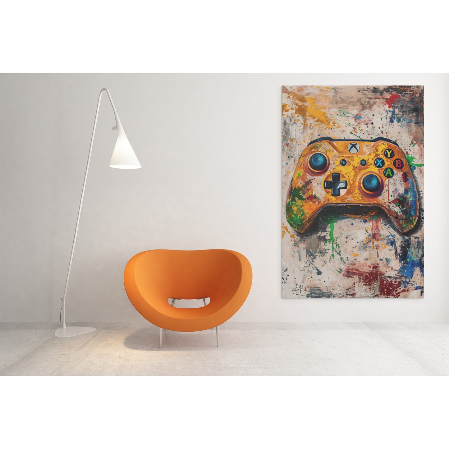 Tablou canvas "PPF Gaming 320A" - 40x60 cm