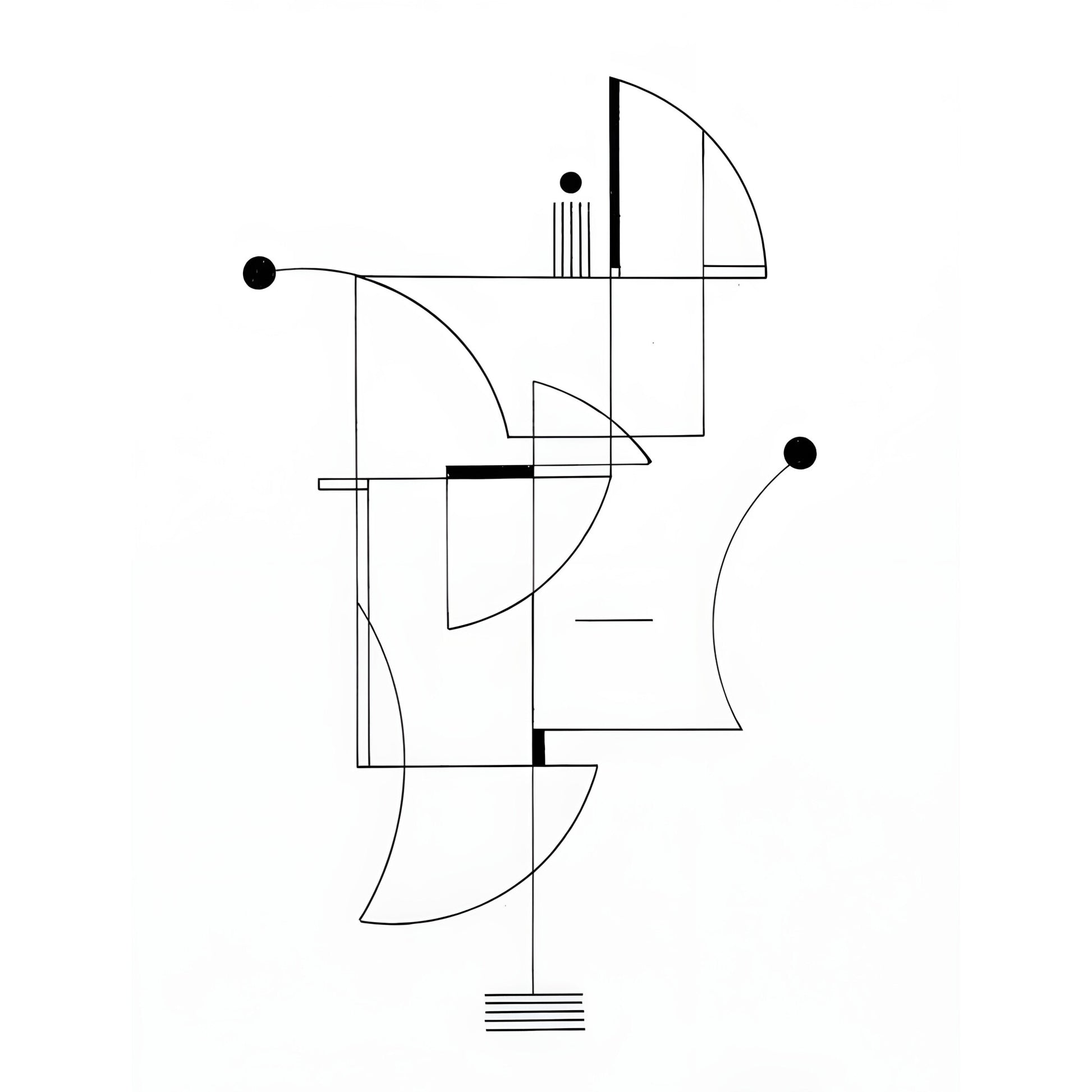 Tablou canvas "Modern 50" - 40x60 cm