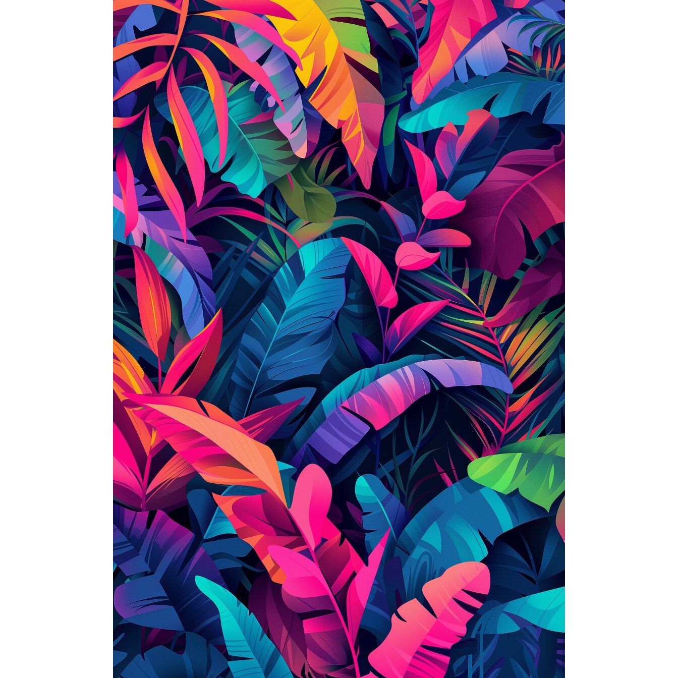Tablou canvas "jungle" - 40x60 cm