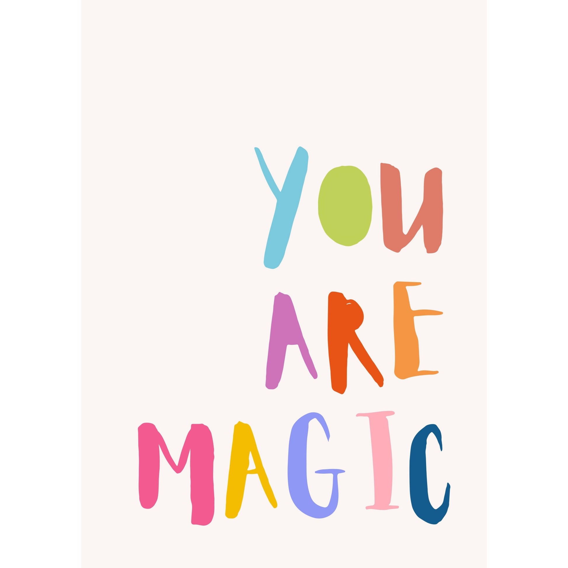 Tablou canvas "You are Magic" - 40x60 cm
