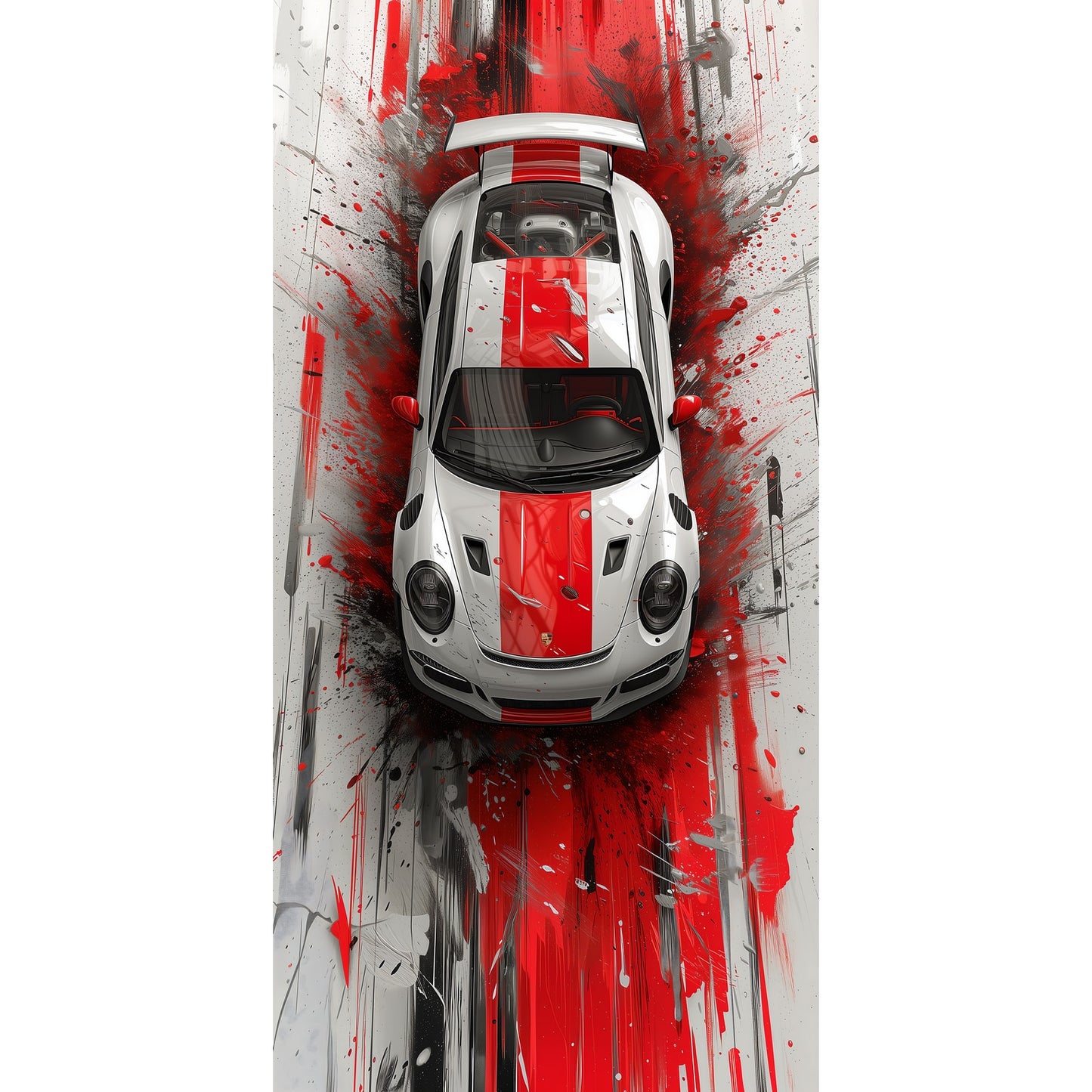 Tablou canvas "PPF Cars 87A" - 40x60 cm