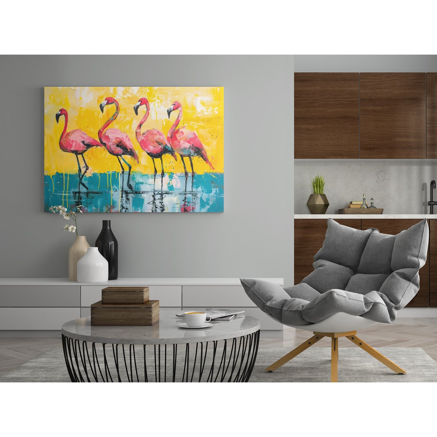 Tablou canvas "Maximalist 115" - 60x40 cm