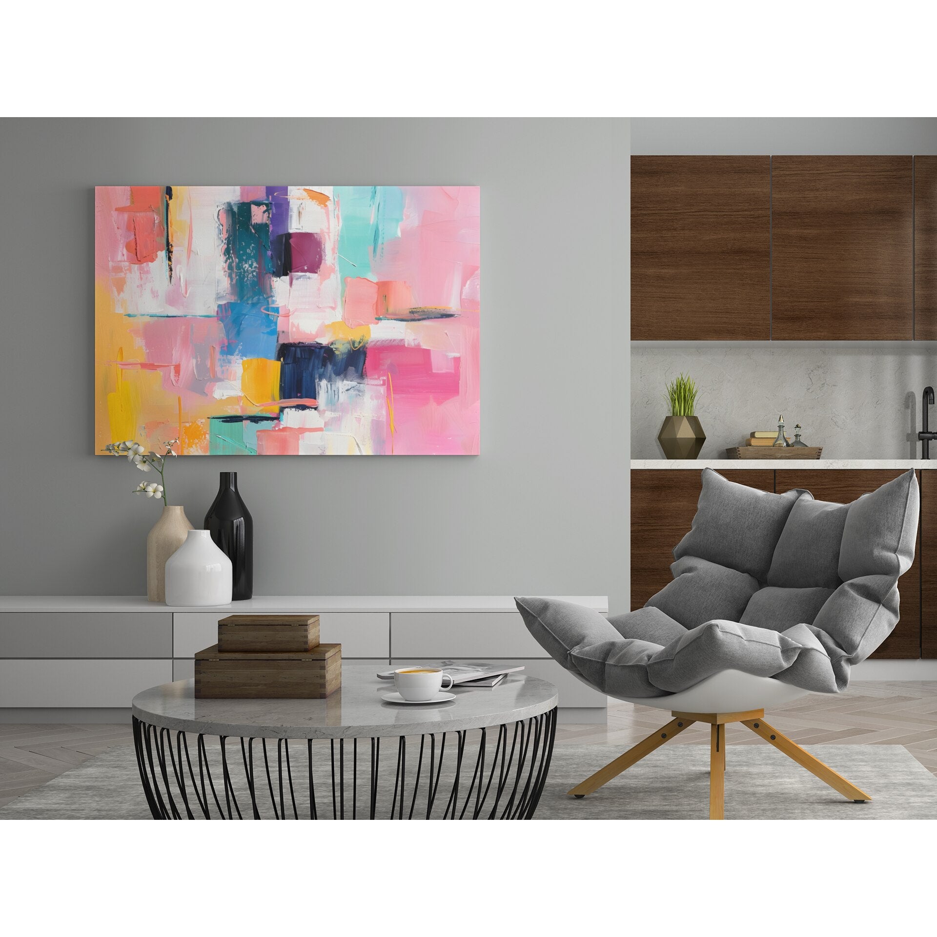 Tablou canvas "Maximalist 104" - 60x40 cm