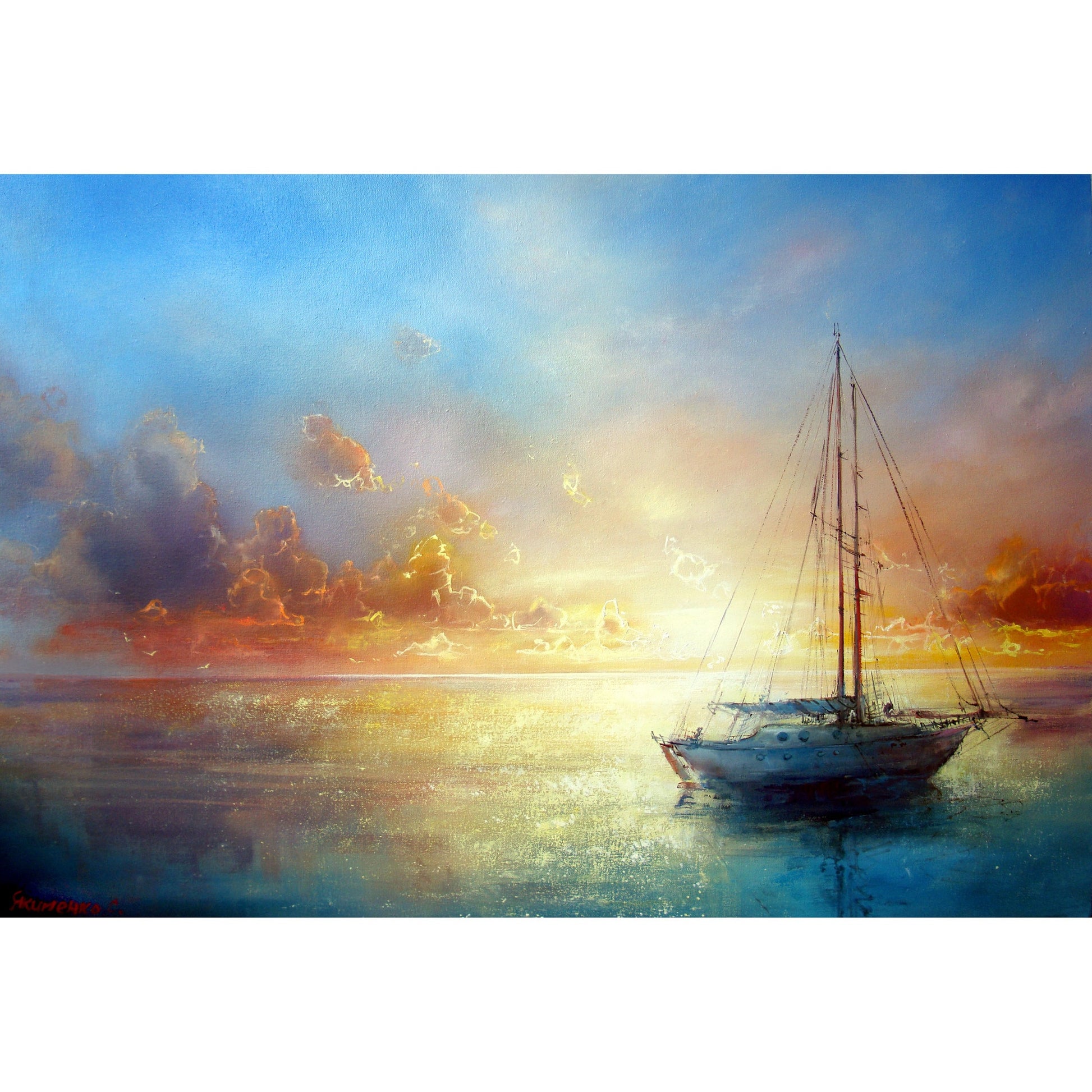 Tablou canvas "PPF Boats 01" - 60x40 cm