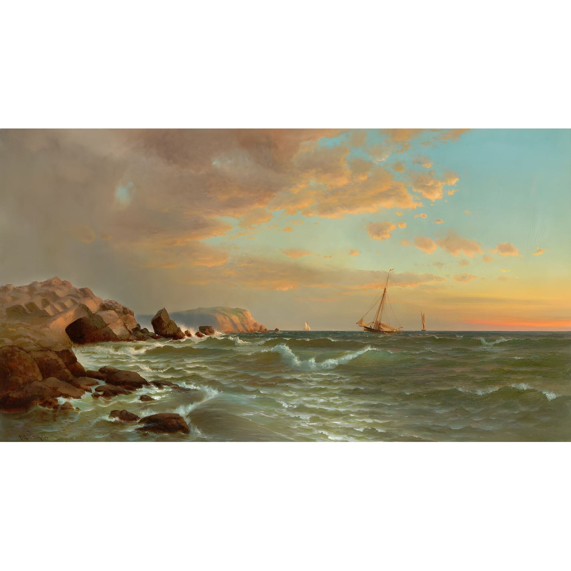 Tablou canvas "Vintage Summer 1" - 40x60 cm