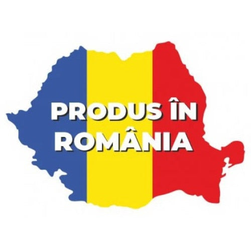 Etichete "Produs in Romania - Harta" — 3×3cm