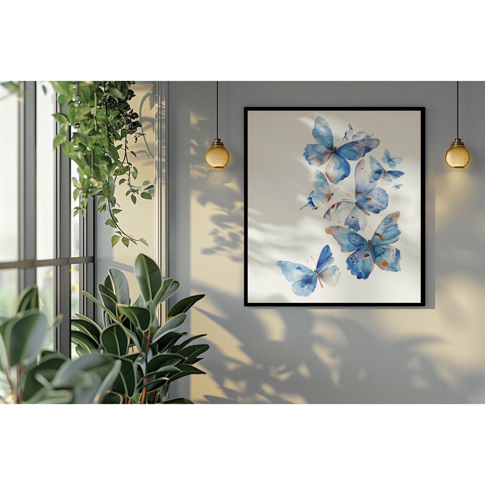 Tablou canvas "Fluture 11" - 60x80 cm