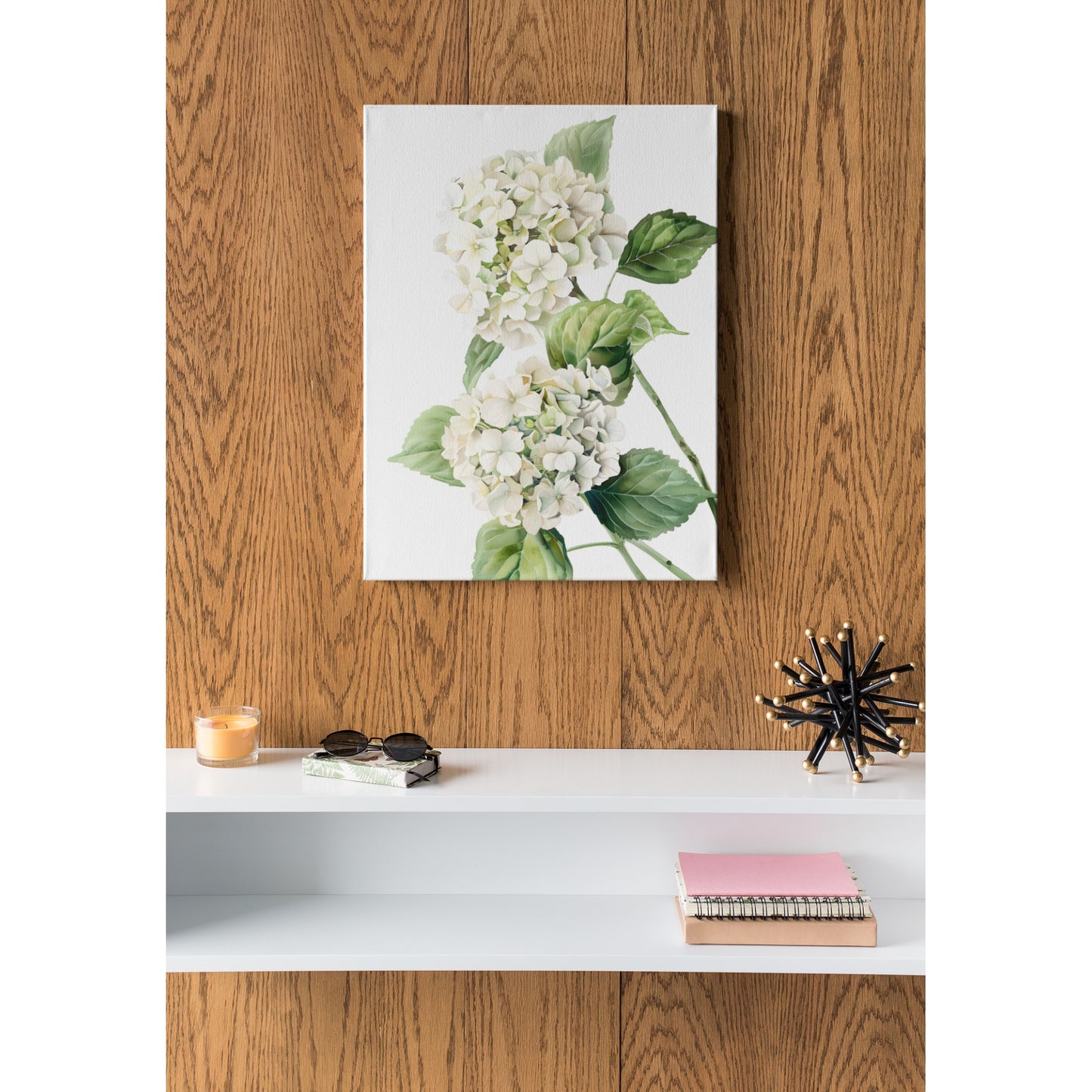 Tablou canvas "White flower 8" - 40x60 cm
