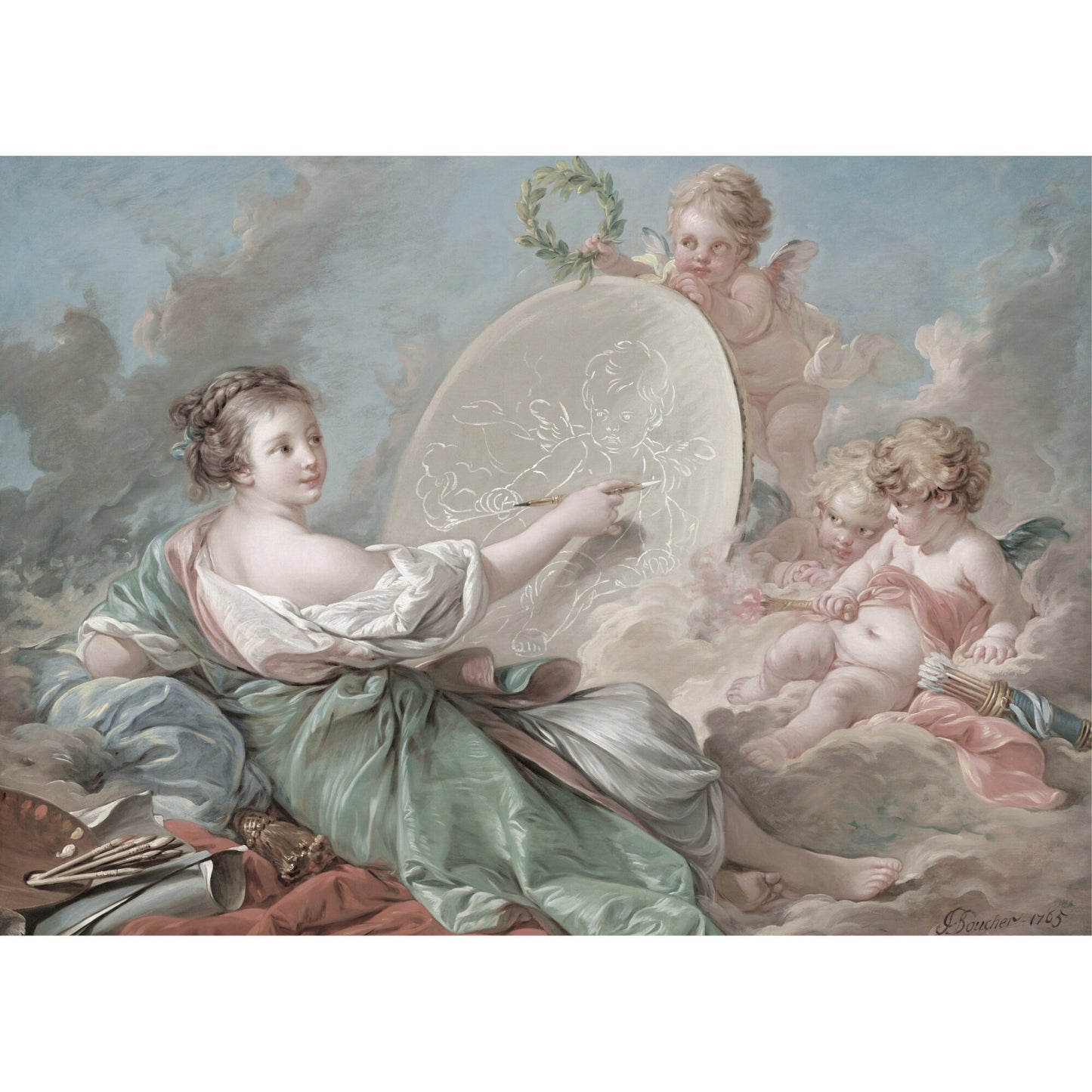 Tablou canvas "Vintage Summer 15" - 40x60 cm