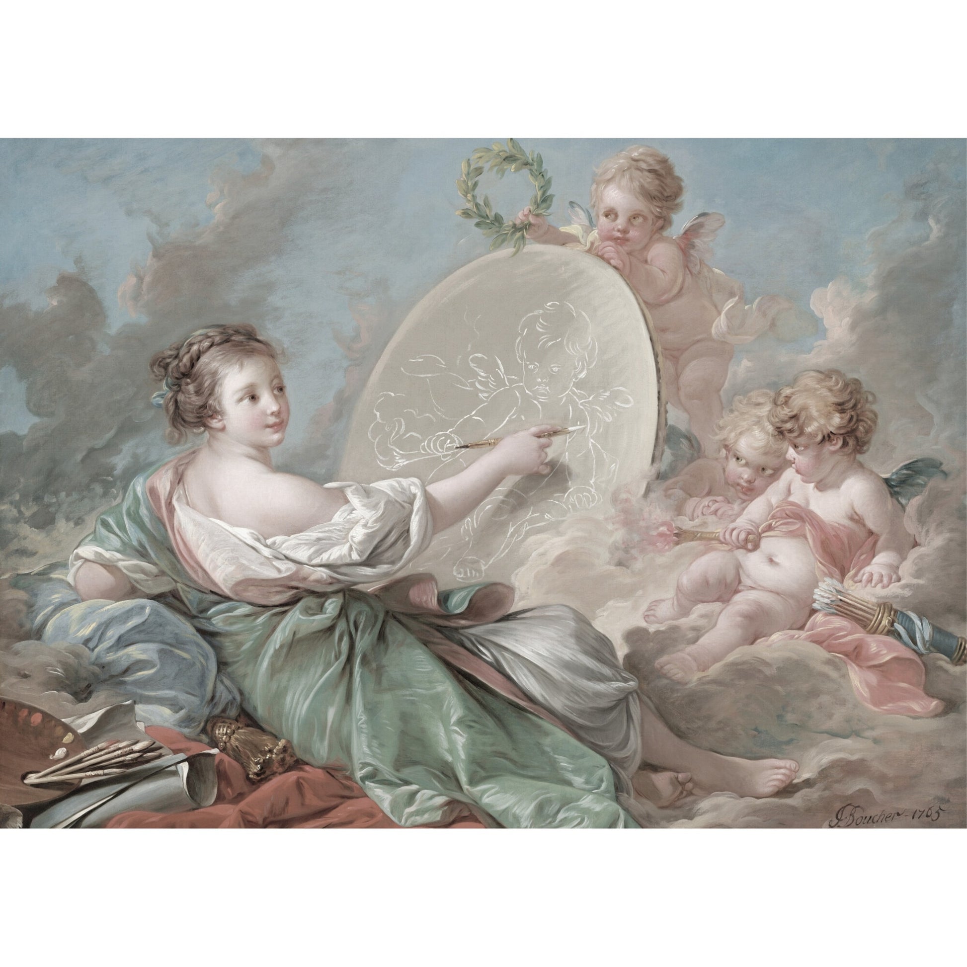 Tablou canvas "Vintage Summer 15" - 40x60 cm