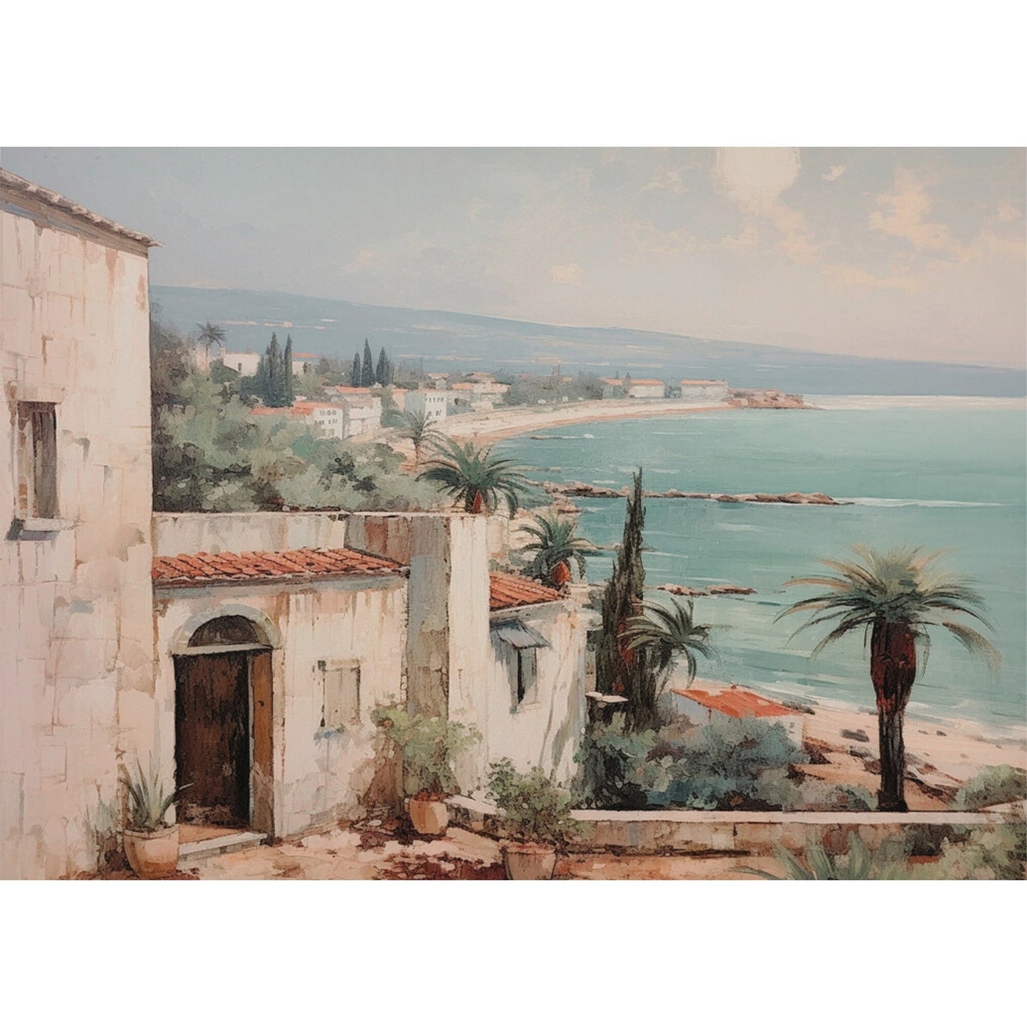 Tablou canvas "Mediterranean 29" - 60x40 cm