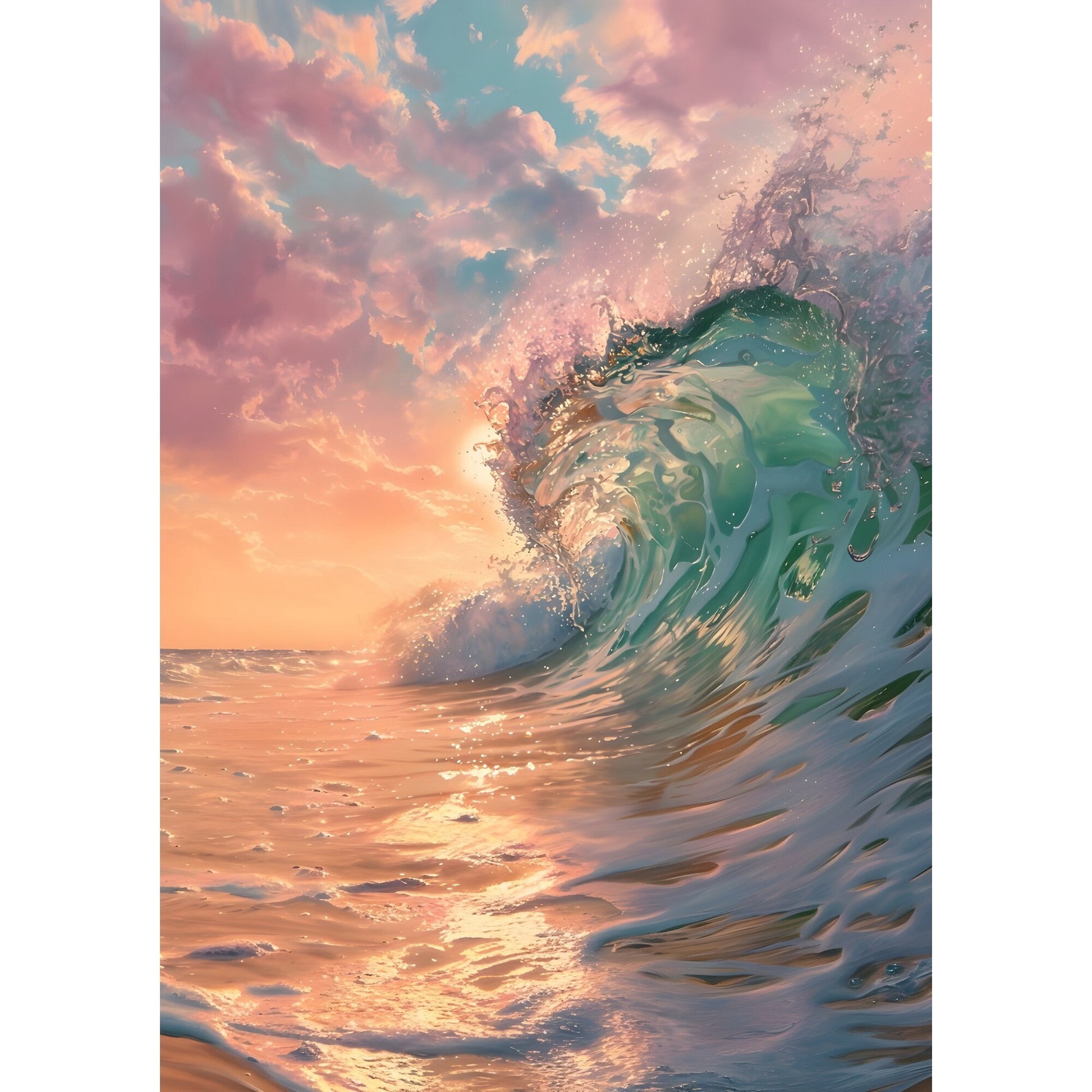 Tablou canvas "Ocean" - 40x60 cm
